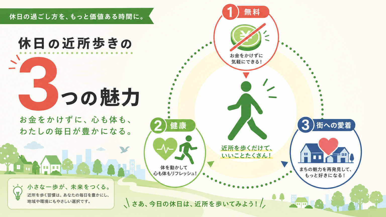 休日の近所歩きとは？結論からわかる魅力